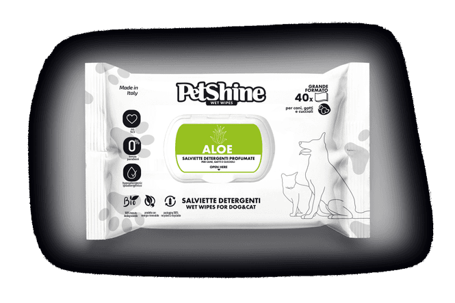 Hovedbilde PetShine Våtservietter Aloe